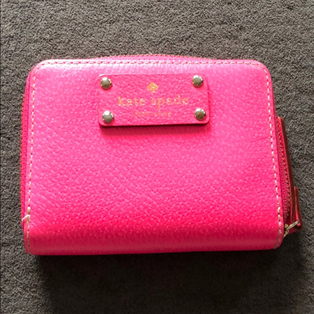 Kate Spade Hot Pink Wallet